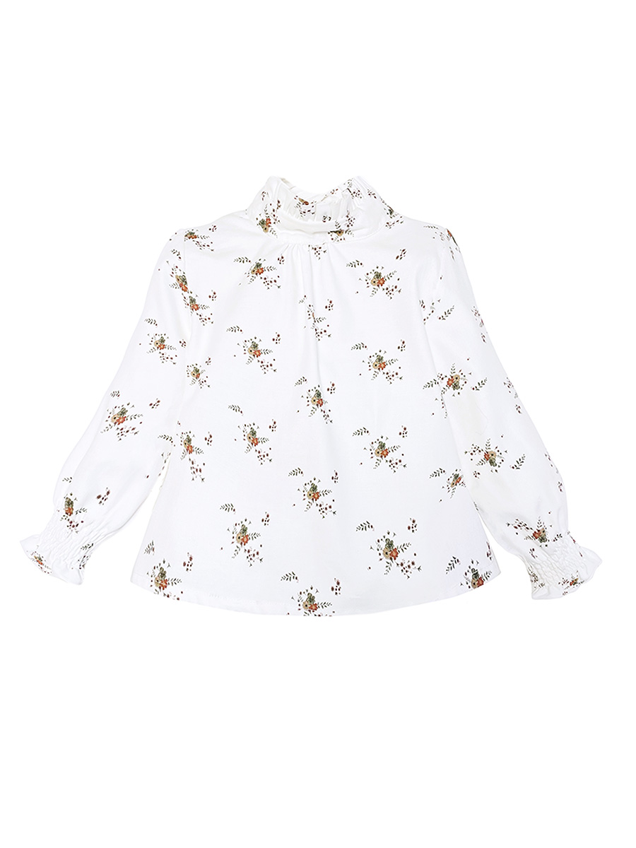 camisa flores verdes