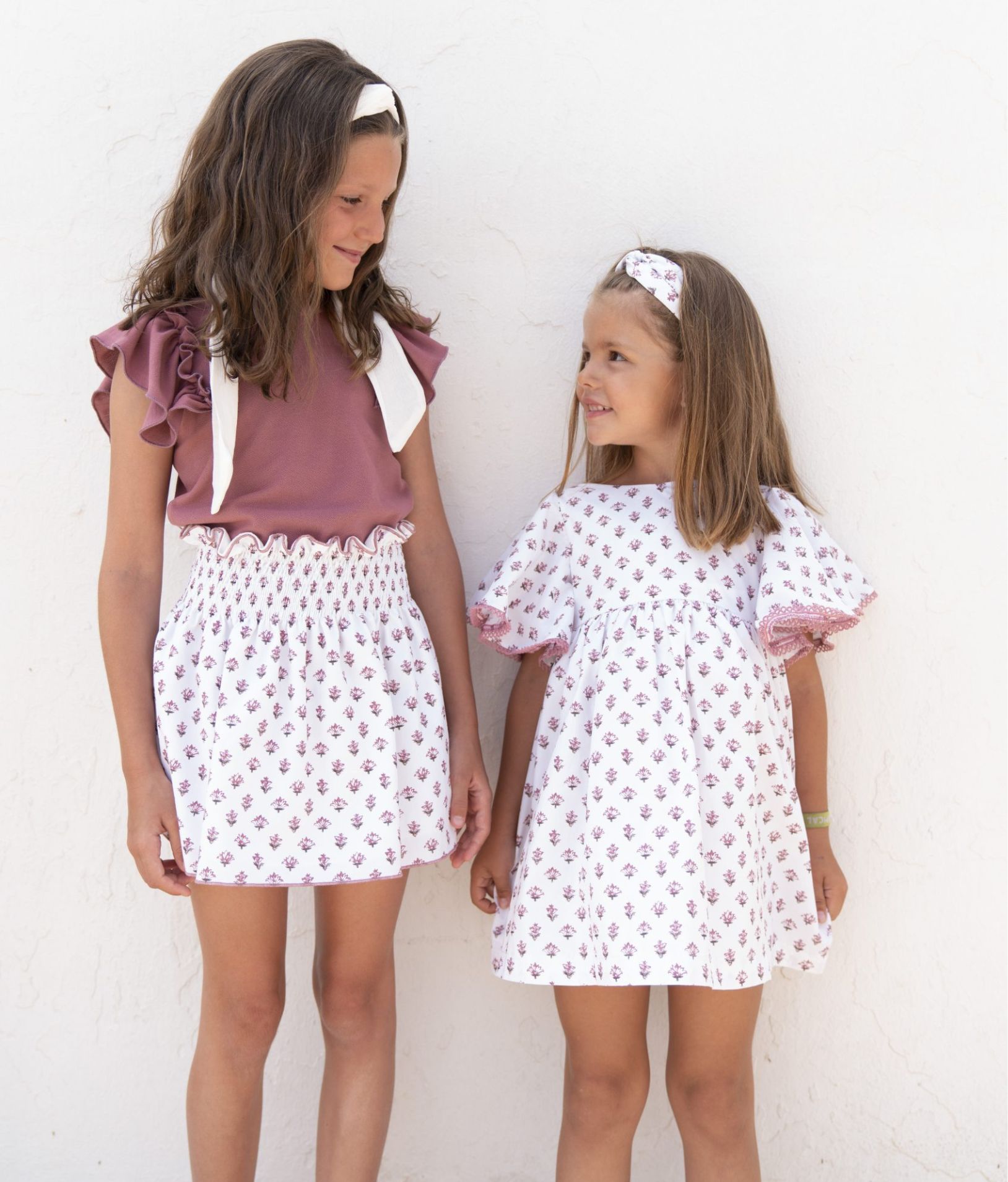 Vestido floral lotto con volantes - Imagen 3