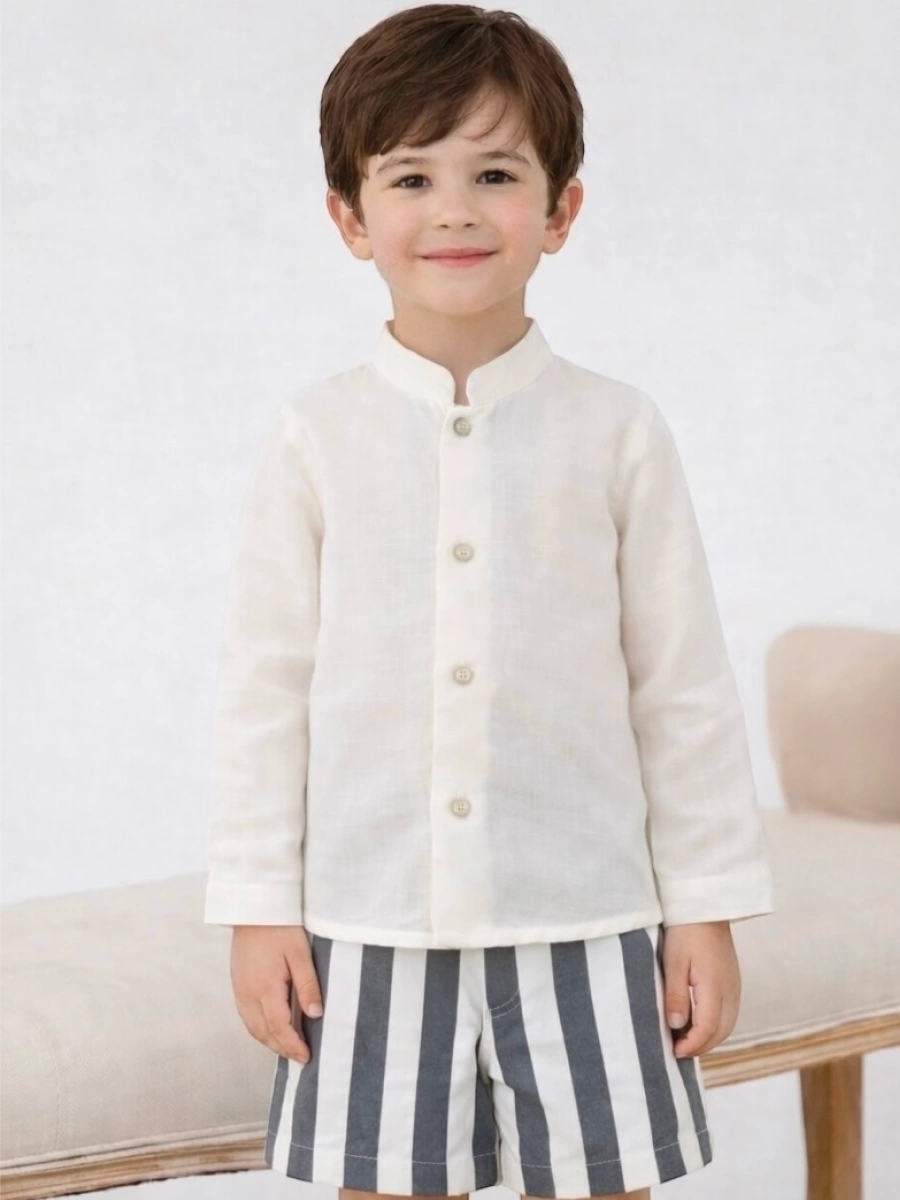 Pantalon rayas crudo negro - Imagen 2