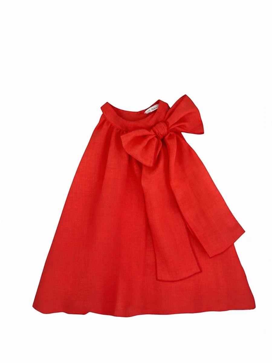 Vestido Reef halter lazada rojo - Imagen 4