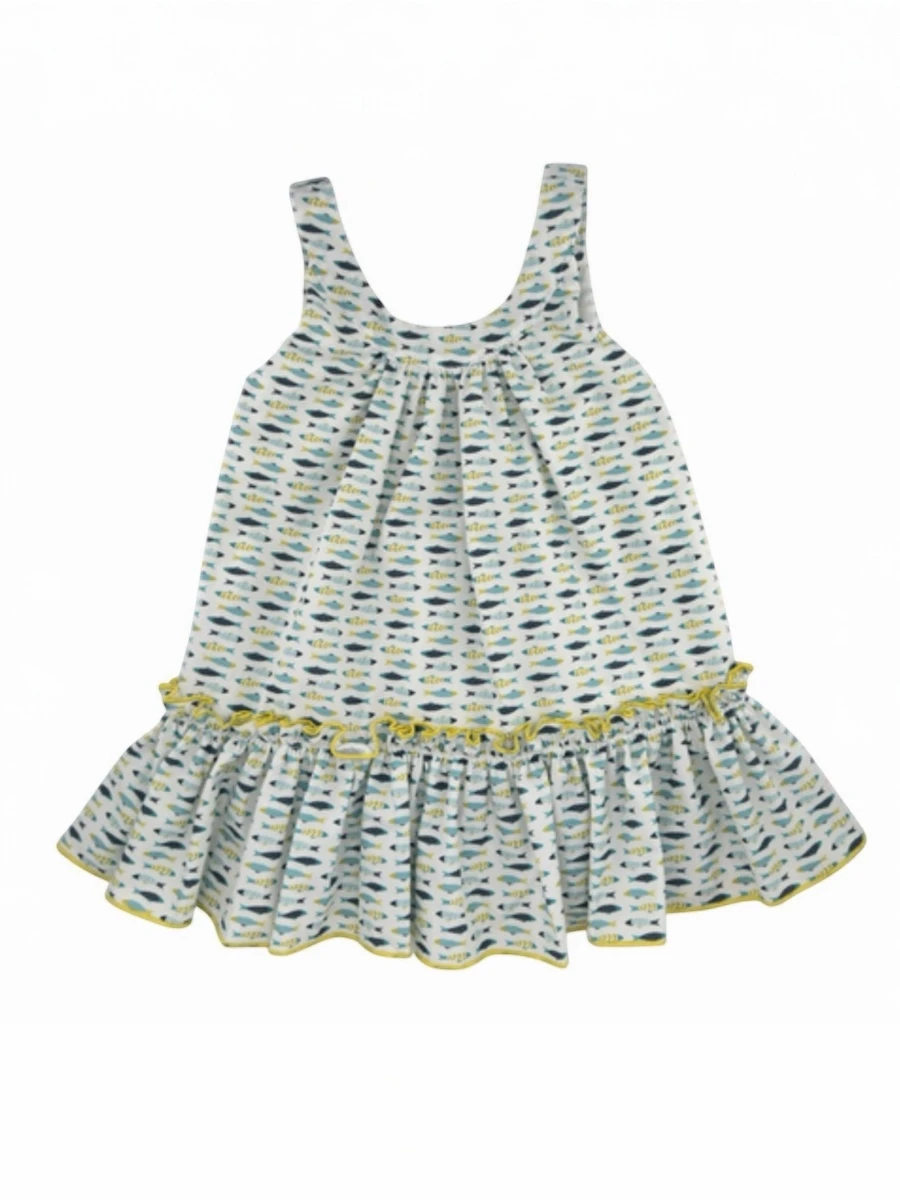 Vestido Sardines tirantes con volante - Imagen 5